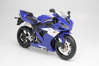 Yamaha YZF-R1, blue/white