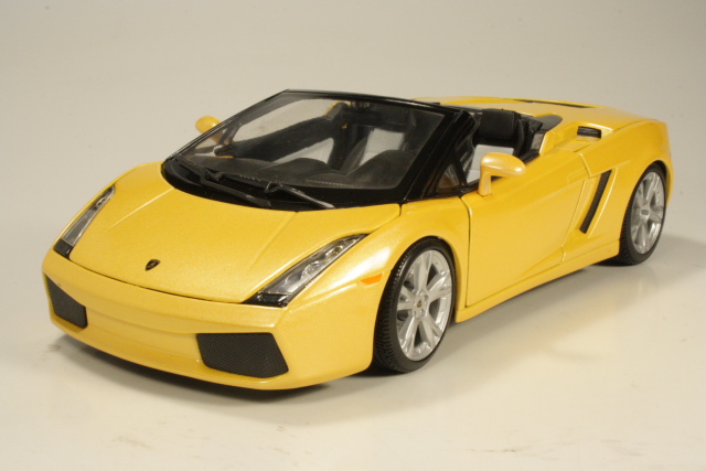 Lamborghini Gallardo Spyder, keltainen - Sulje napsauttamalla kuva