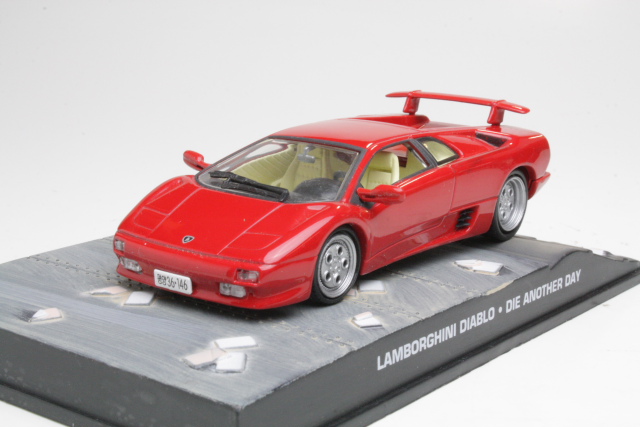 Lamborghini Diablo 1992, punainen - Sulje napsauttamalla kuva