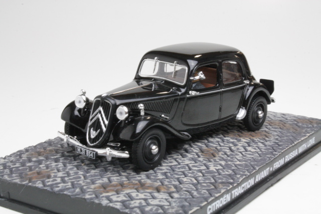 Citroen Traction Avant 1954, musta - Sulje napsauttamalla kuva