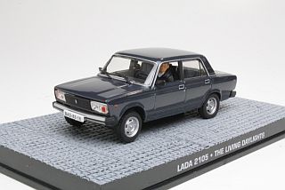 Lada 2105, tummansininen - Sulje napsauttamalla kuva