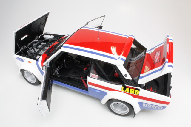 Fiat 131 Abarth, 1st. San Remo 1977, J.C.Andruet, no.9
