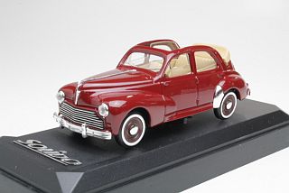Peugeot 203 Convertible 1952, dark red