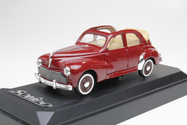 Peugeot 203 Convertible 1952, dark red