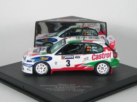 Toyota Corolla WRC "Castrol" Australia 1999, C.Sainz, no.3