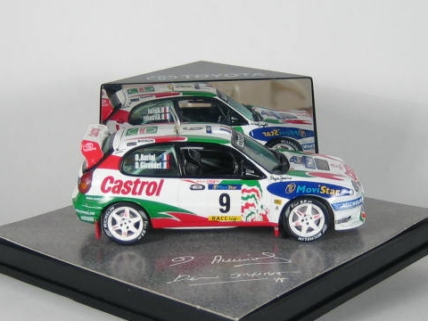 Toyota Corolla WRC, Catalunya 1998, D.Auriol, no.9 - Sulje napsauttamalla kuva
