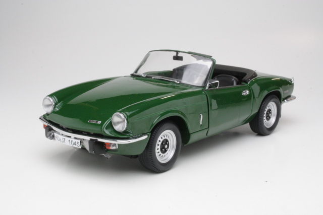 Triumph Spitfire Cabrio 1970, vihreä - Sulje napsauttamalla kuva