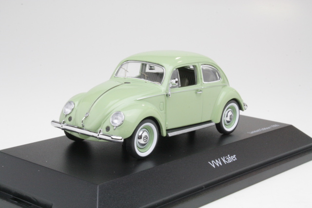 VW Kupla "ovaali takalasi", vaaleanvihreä - Sulje napsauttamalla kuva