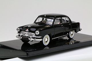 Volga GAZ M21 1956, musta - Sulje napsauttamalla kuva