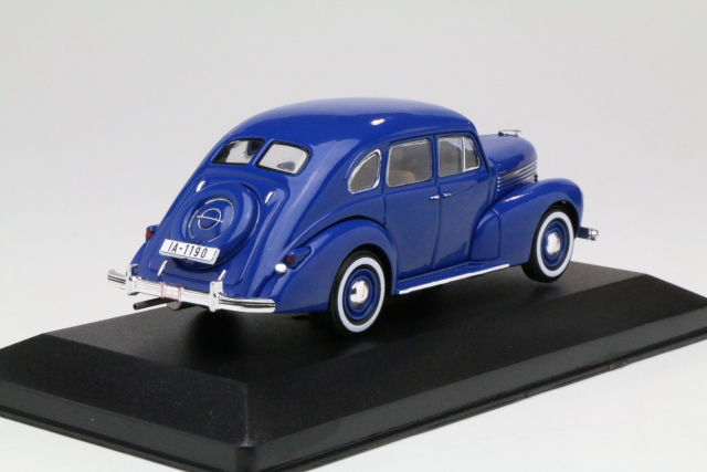 Opel Kapitän 4d 1950, blue