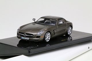 Mercedes SLS AMG 2010, tummanharmaa