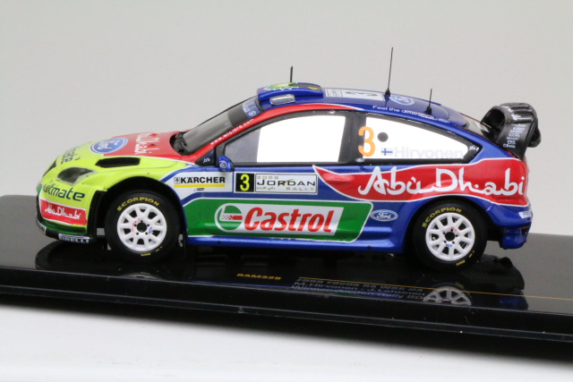 Ford Focus RS WRC, 1st. Jordan 2008, M.Hirvonen, no.3 - Sulje napsauttamalla kuva