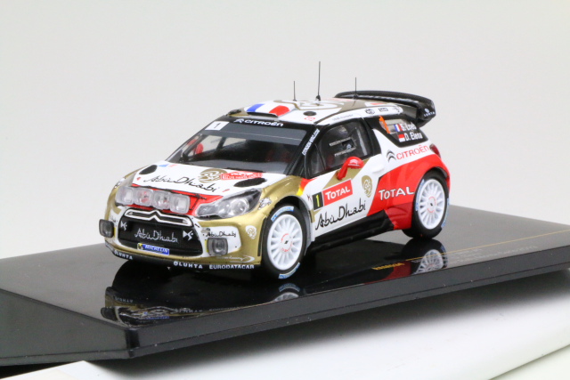 Citroen DS3 WRC, 1st. Monte Carlo 2013, S.Loeb, no.1 - Sulje napsauttamalla kuva