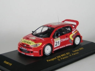 Peugeot 206 WRC, Turkey 2003, G.Panizzi, no.21