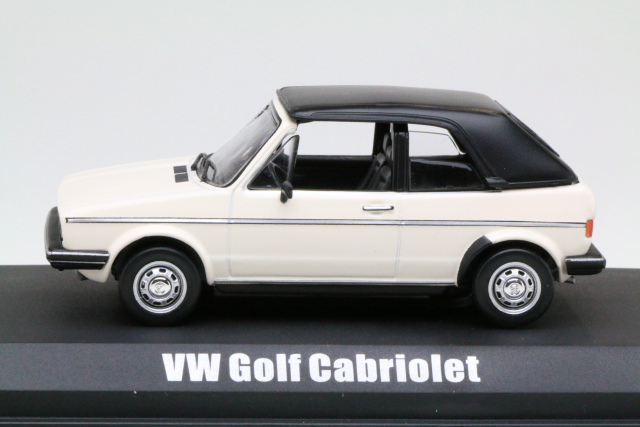 VW Golf 1 Cabriolet 1981, white