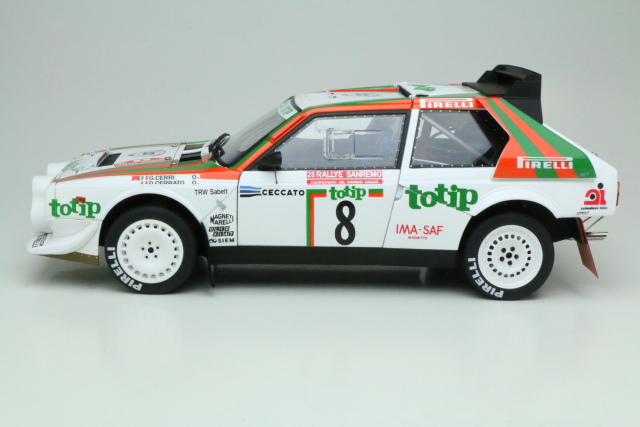 Lancia Delta S4, 2nd. San Remo 1986, D.Cerrato, no.8
