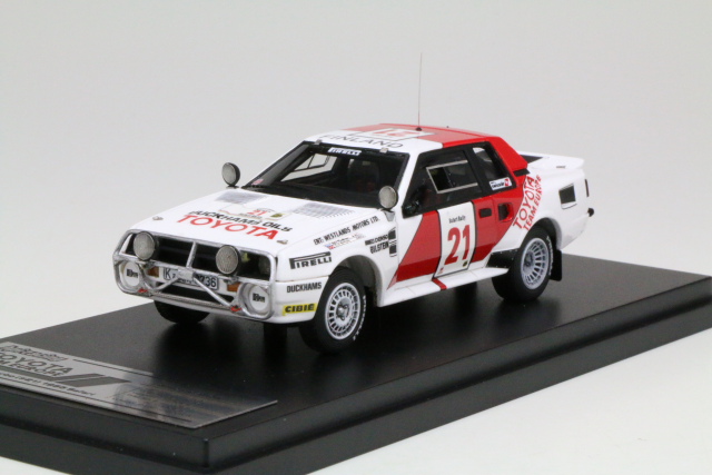 Toyota Celica Twincam Turbo, Safari 1985, J.Kankkunen, no.21