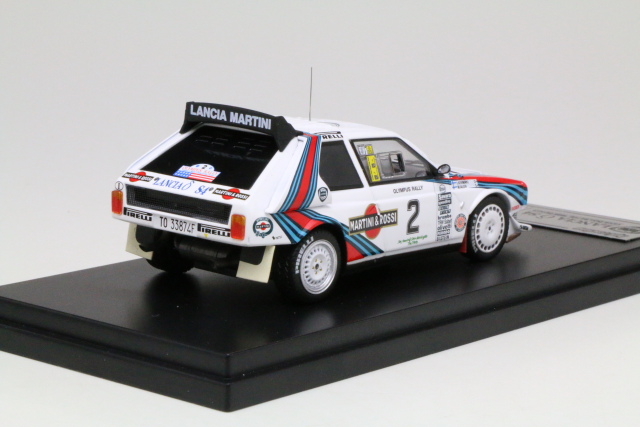 Lancia Delta S4, Olympus 1986, M.Alen, no.2 - Sulje napsauttamalla kuva