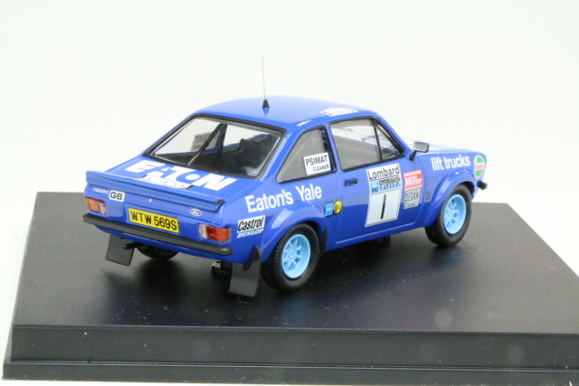 Ford Escort Mk2 RS2000, 1st. RAC 1979, H.Mikkola, no.1 - Sulje napsauttamalla kuva