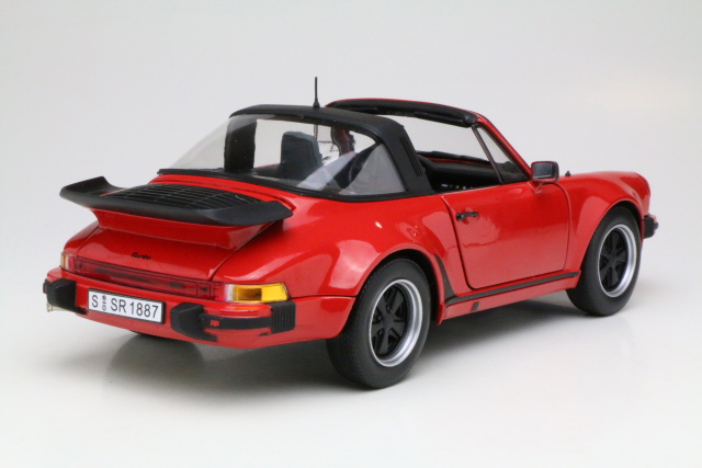 Porsche 911 3.3 Turbo Targa 1987, red