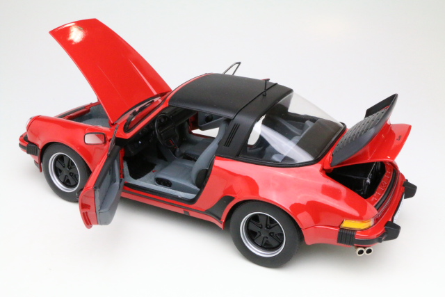 Porsche 911 3.3 Turbo Targa 1987, red