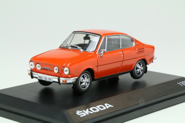 Skoda 110R Coupe 1978, oranssi