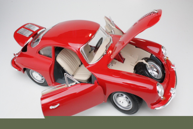 Porsche 356B Coupe 1961, red