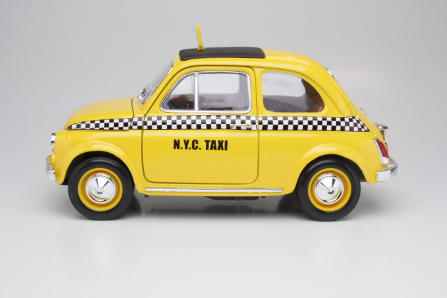 Fiat 500 Taxi, keltainen