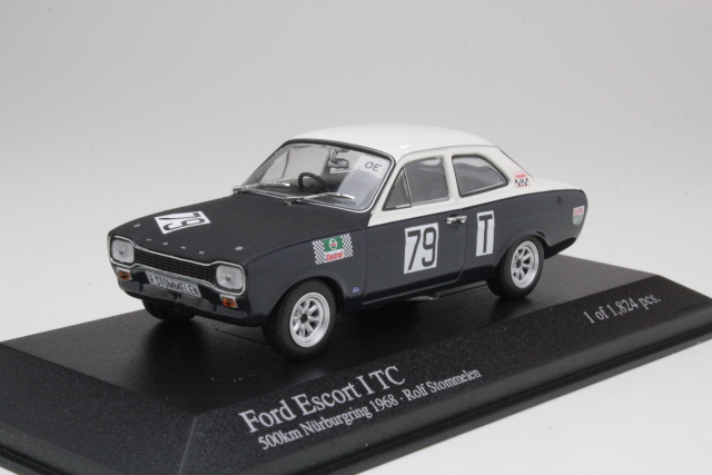 Ford Escort Mk1 TC, 500km Nurburgring 1968, R.Stommelen, no.79 - Sulje napsauttamalla kuva