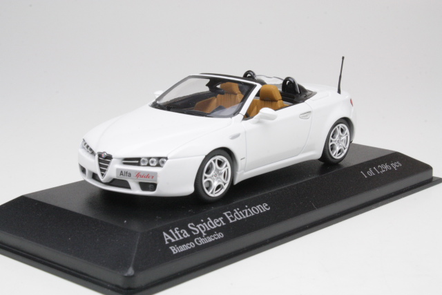 Alfa Romeo Spider 2007 "Edizione 2008", valkoinen - Sulje napsauttamalla kuva