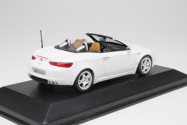 Alfa Romeo Spider 2007 "Edizione 2008", valkoinen - Sulje napsauttamalla kuva