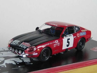 Datsun 240Z, Monte Carlo 1972, R. Aaltonen, no.5 - Sulje napsauttamalla kuva