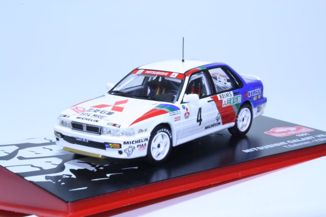 Mitsubishi Galant VR4, Monte Carlo 1991, T.Salonen, no.4 - Click Image to Close