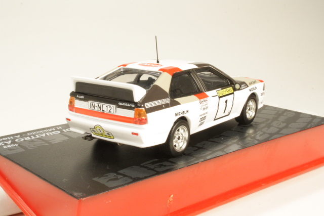 Audi Quattro A2, Finland 1983, H.Mikkola, no.1 - Sulje napsauttamalla kuva