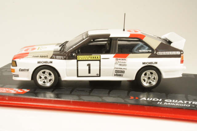 Audi Quattro A2, Finland 1983, H.Mikkola, no.1 - Sulje napsauttamalla kuva