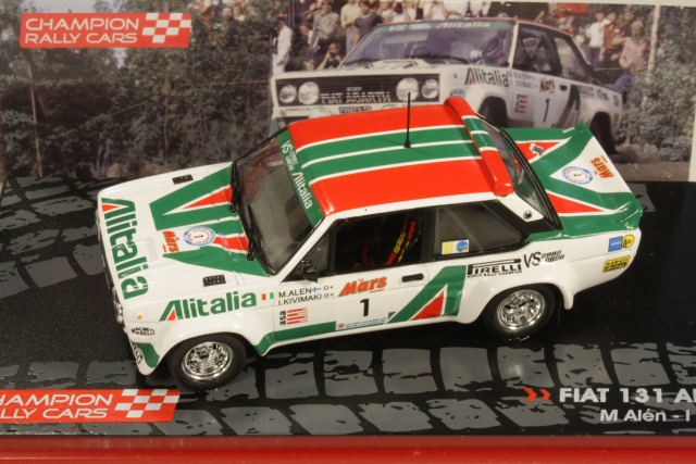 Fiat 131 Abarth, Finland 1979, M.Alen, no.1