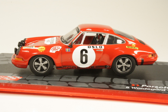 Porsche 911S, Monte Carlo 1970, B.Waldegard, no.6 - Sulje napsauttamalla kuva