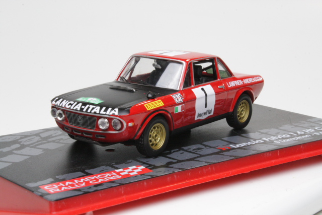 Lancia Fulvia Coupe Rallye 1.6 HF, Maroc 1972, S.Lampinen, no.1 - Sulje napsauttamalla kuva