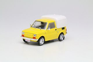Fiat 126P Bombel, keltainen/valkoinen