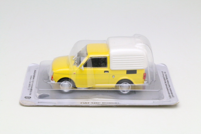 Fiat 126P Bombel, yellow/white