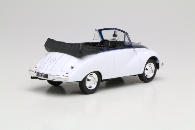 IFA F9 Cabrio, white/blue