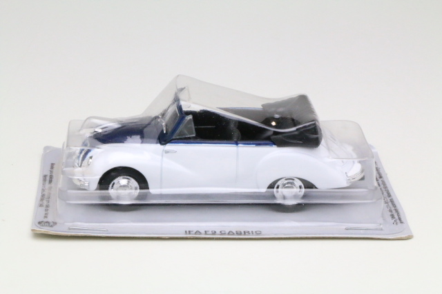 IFA F9 Cabrio, white/blue