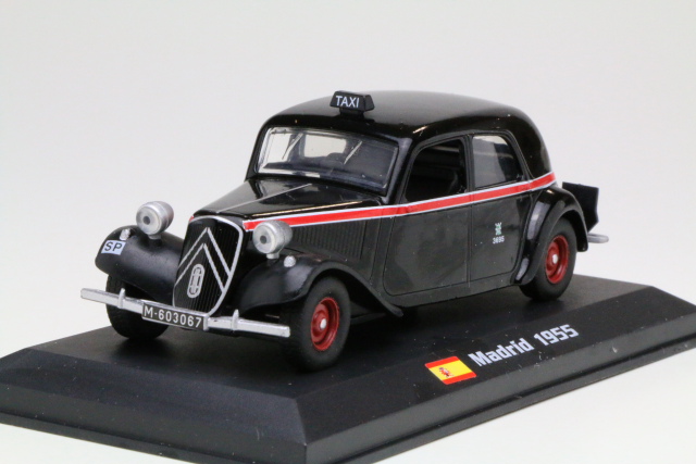 Citroen Traction Avant Taxi Madrid 1955