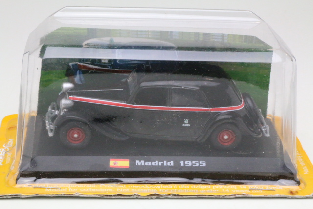Citroen Traction Avant Taxi Madrid 1955