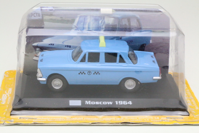 Moskvitch 408 Taxi Moscow 1964 - Click Image to Close