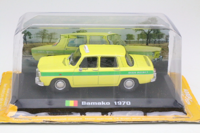 Renault 8 Taxi Bamako 1970 - Sulje napsauttamalla kuva