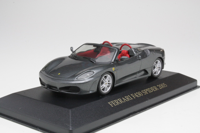 Ferrari F430 Spider 2005, harmaa
