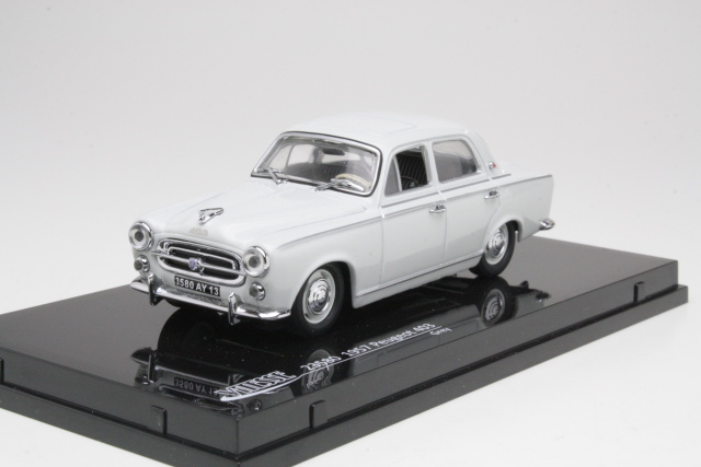 Peugeot 403 1957, vaaleanharmaa