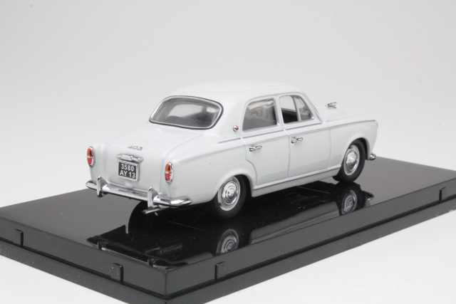 Peugeot 403 1957, vaaleanharmaa