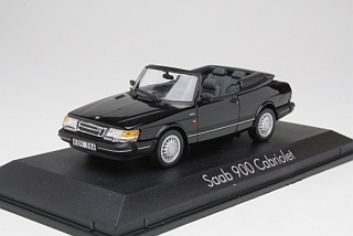 Saab 900 Cabriolet Turbo 1991, black
